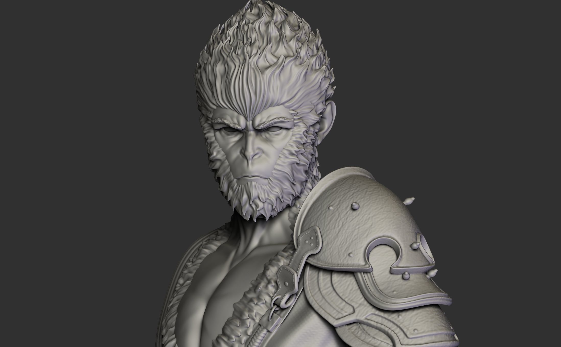 Black Myth Wukong 3D print model_7