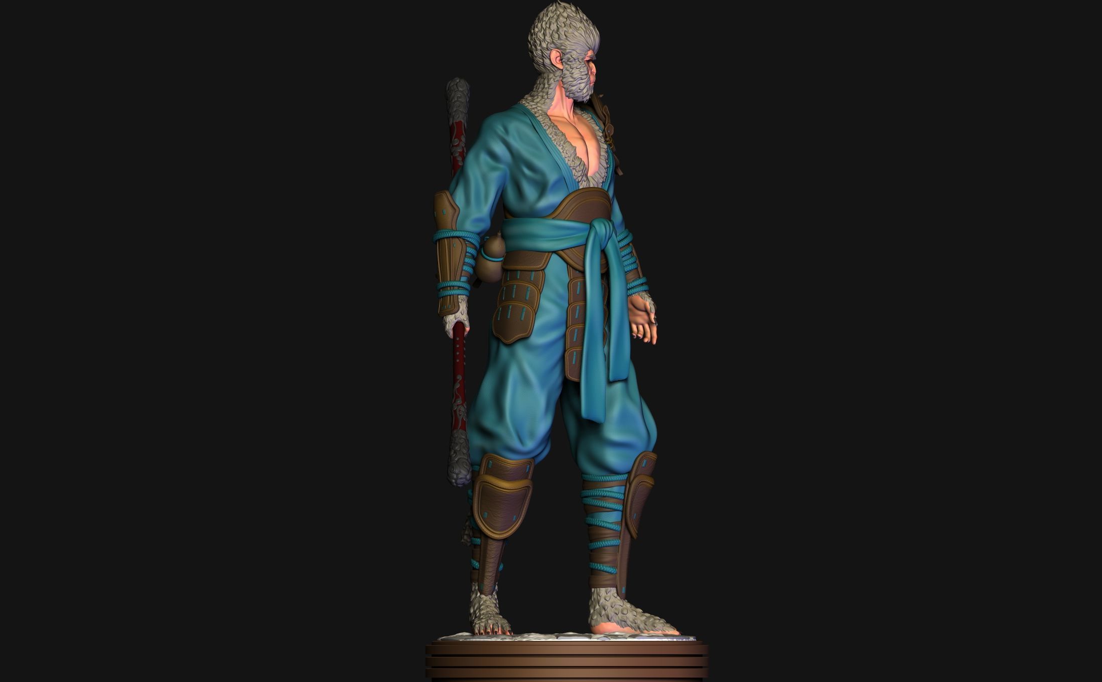 Black Myth Wukong 3D print model_9