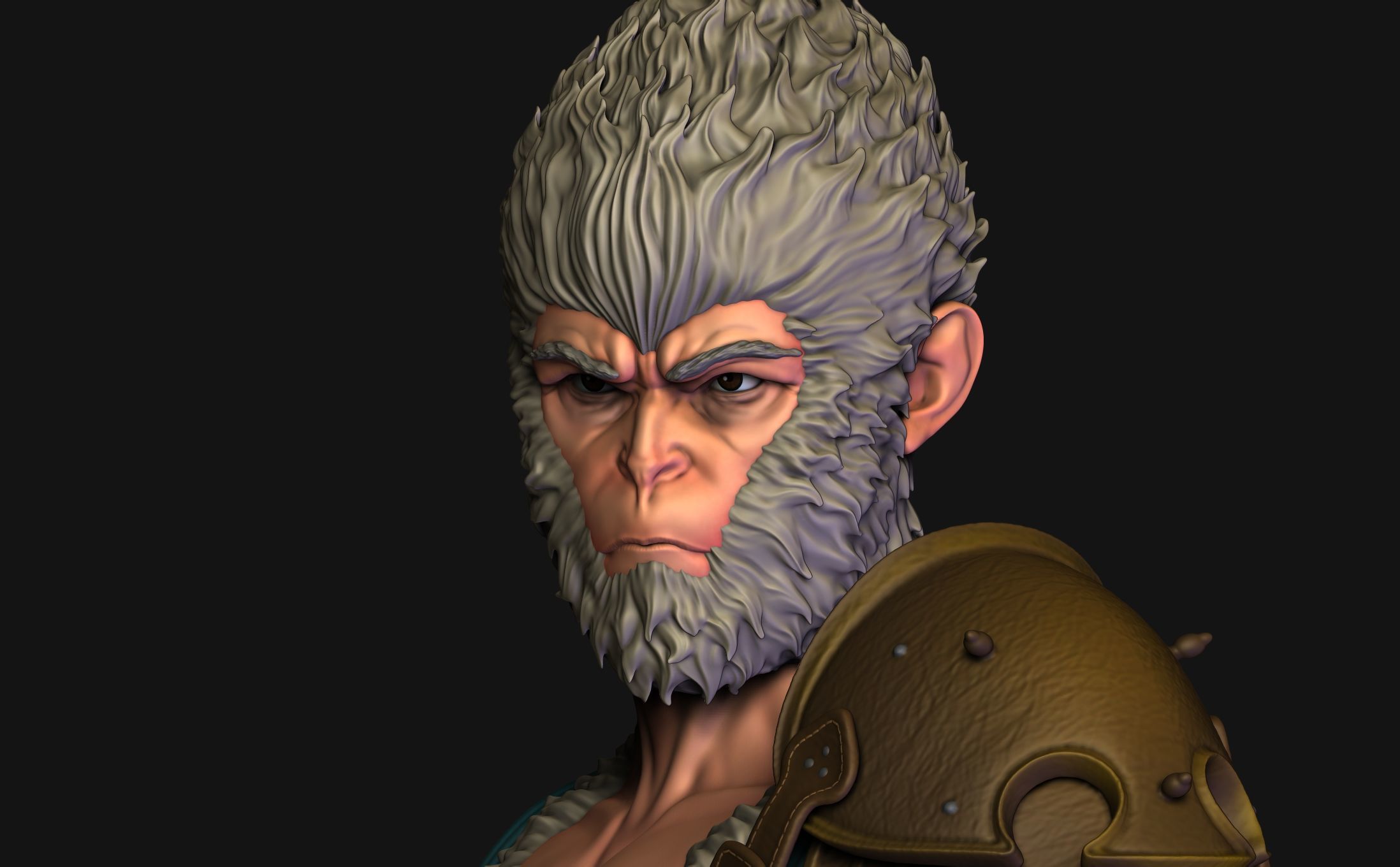 Black Myth Wukong 3D print model_6