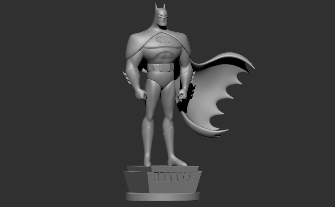 Batman Animated 3D print model_5