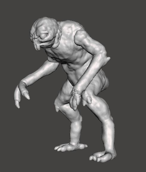 BRUNDLEFLY MONSTER MINIATURE MODEL HORROR FANTASY GAMES RPG DND 3D print model_4