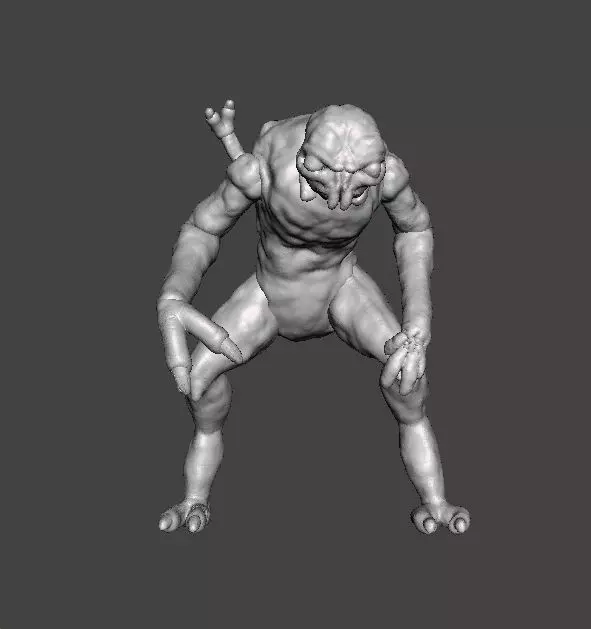 BRUNDLEFLY MONSTER MINIATURE MODEL HORROR FANTASY GAMES RPG DND 3D print model_0