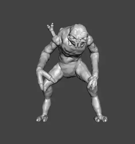 BRUNDLEFLY MONSTER MINIATURE MODEL HORROR FANTASY GAMES RPG DND 3D print model