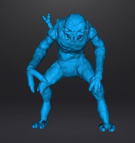 BRUNDLEFLY MONSTER MINIATURE MODEL HORROR FANTASY GAMES RPG DND 3D print model_8