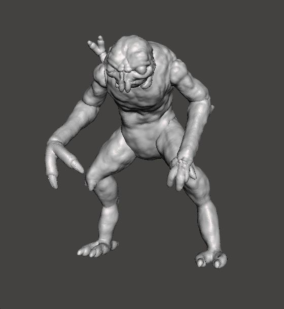 BRUNDLEFLY MONSTER MINIATURE MODEL HORROR FANTASY GAMES RPG DND 3D print model_1