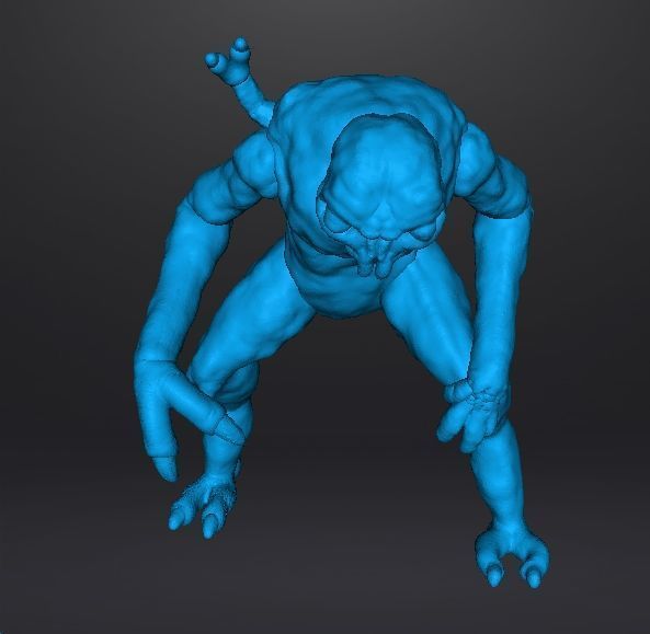 BRUNDLEFLY MONSTER MINIATURE MODEL HORROR FANTASY GAMES RPG DND 3D print model_11