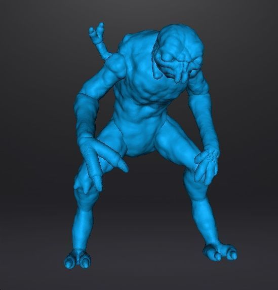 BRUNDLEFLY MONSTER MINIATURE MODEL HORROR FANTASY GAMES RPG DND 3D print model_9