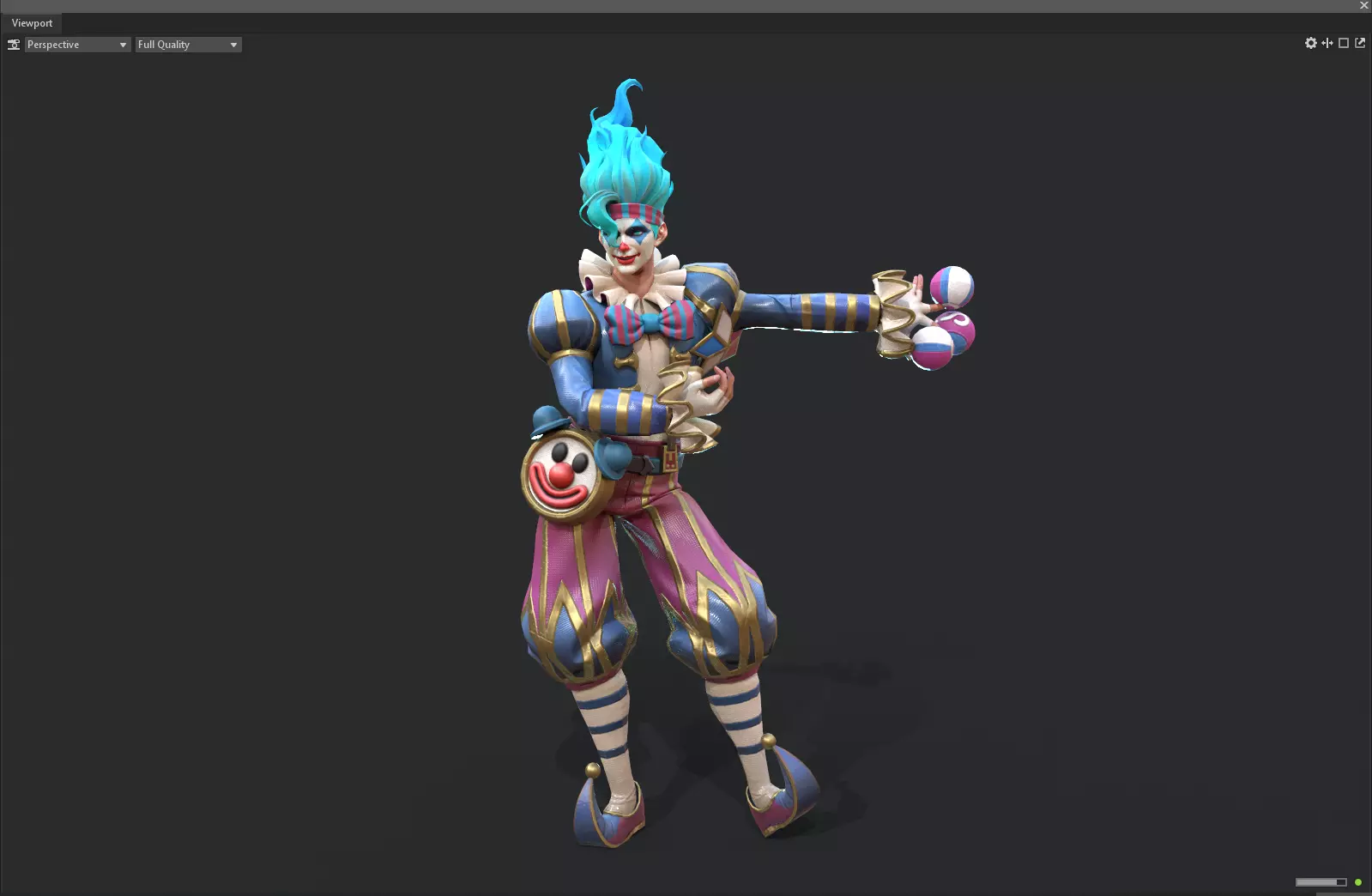 clown 3D model_0