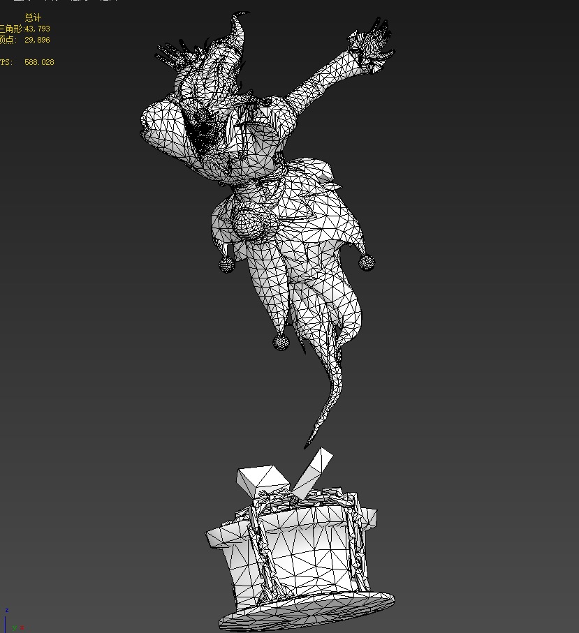 clown 3D model_24