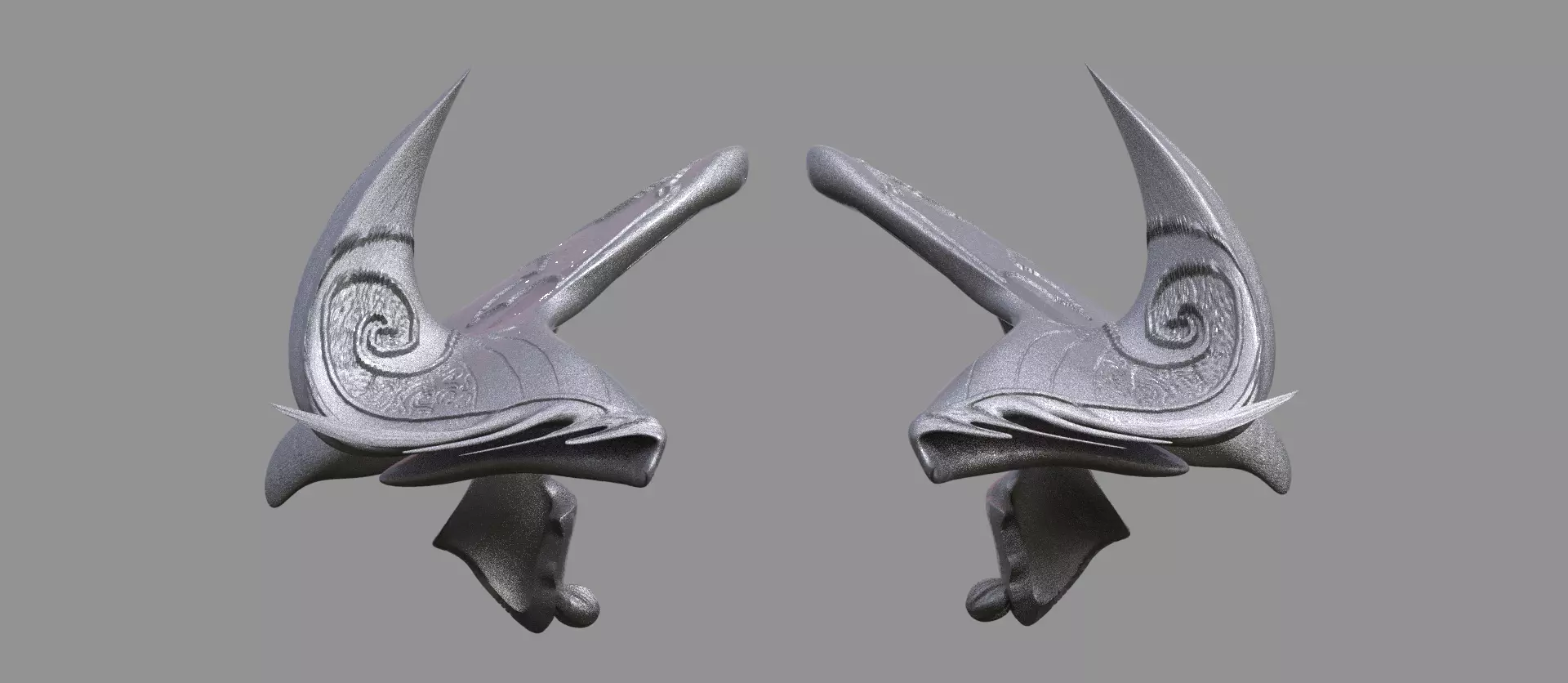 Angel Shoulder Armour 1 3D model_0