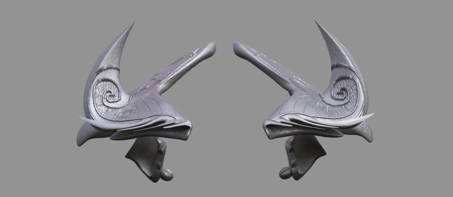 Angel Shoulder Armour 1 3D model_1