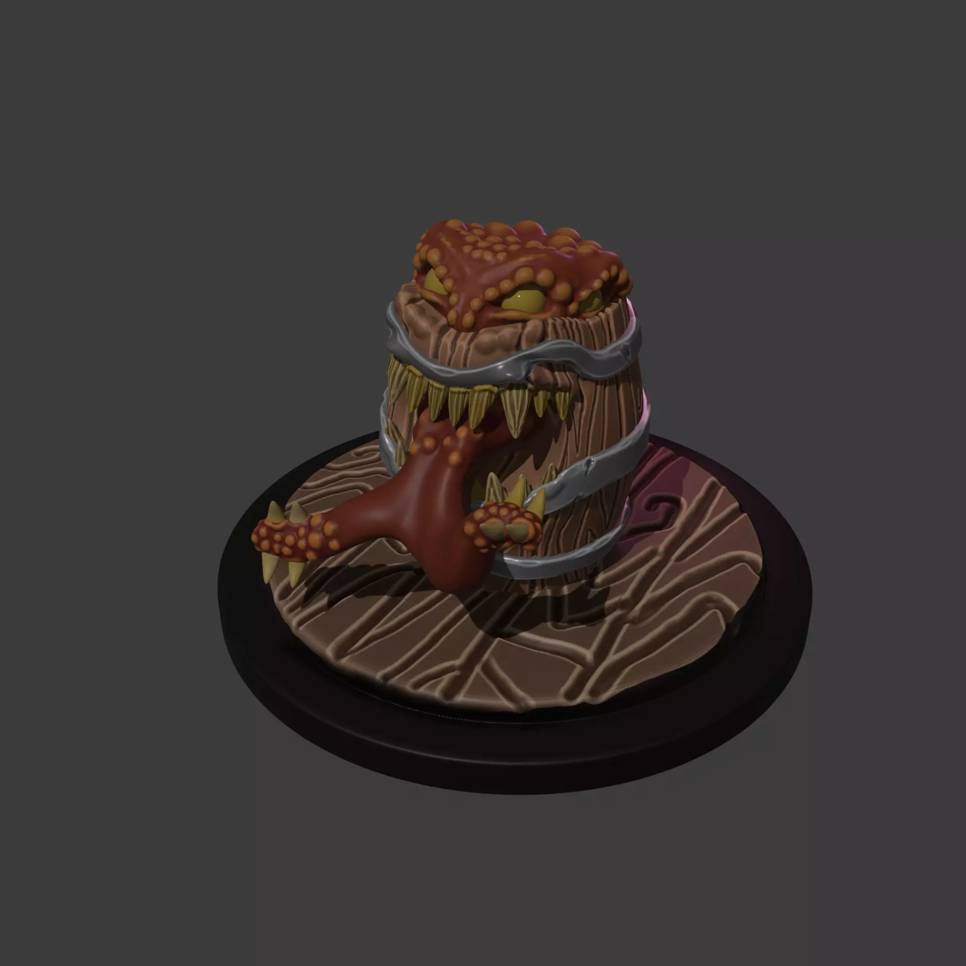 Mimic Barrel 3D print model