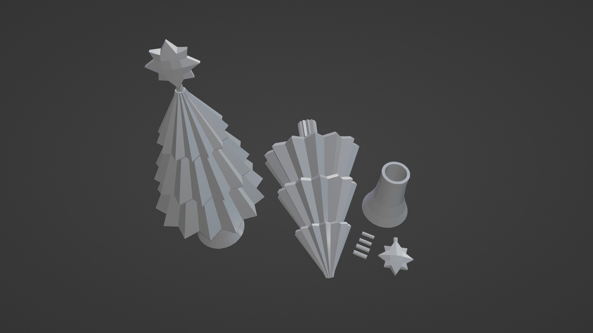 3D Printable Christmas Tree 3D print model_5