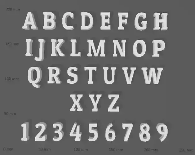 Patua One font letters alphabet 