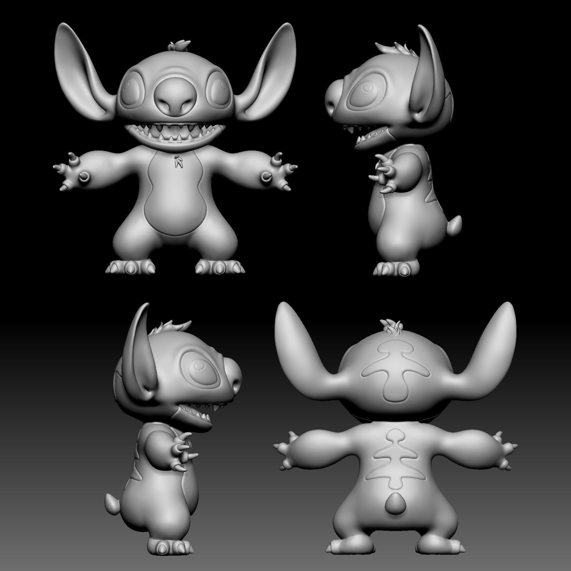 Lilo and Stitch - 010 3D print model_9