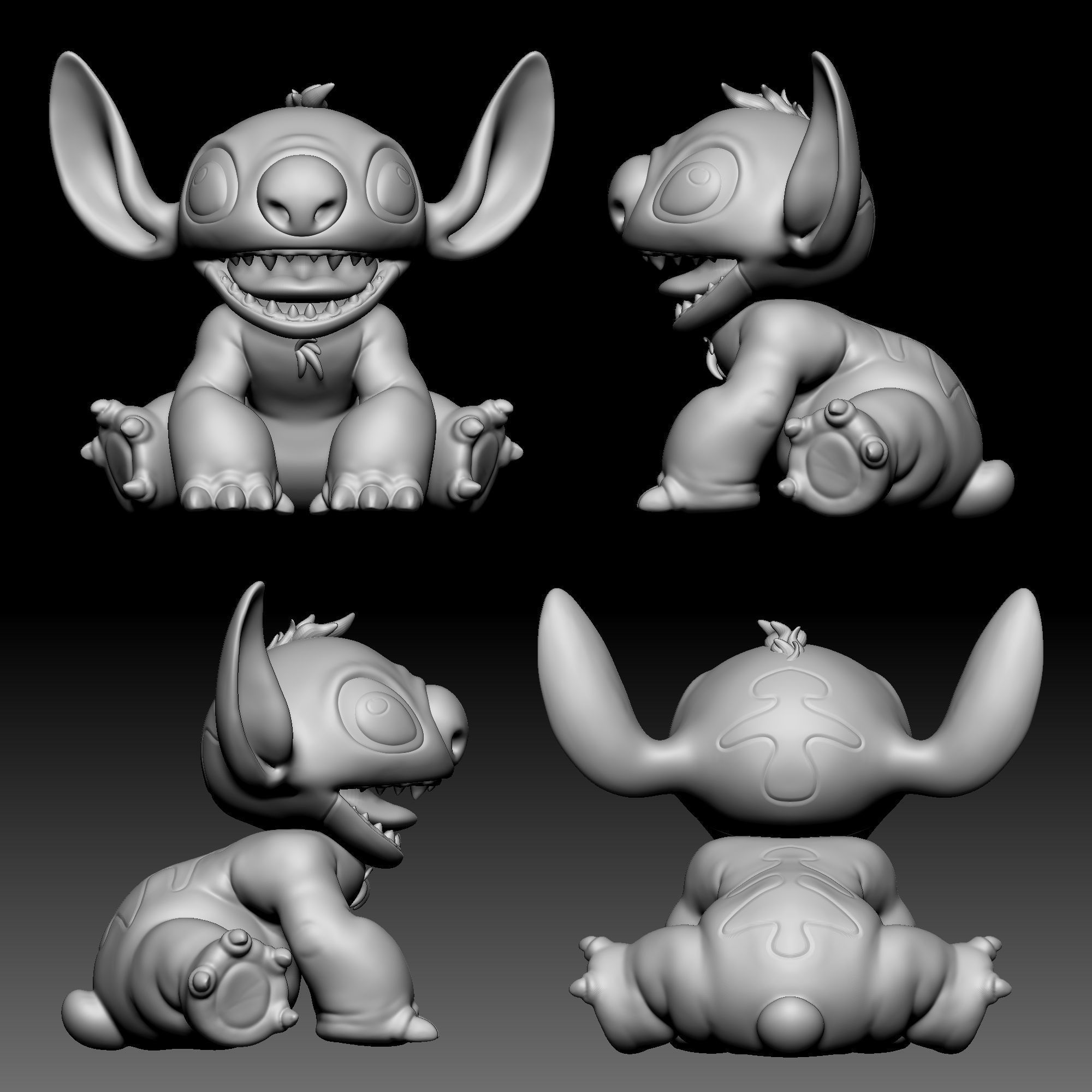Lilo and Stitch - 020 3D print model_9