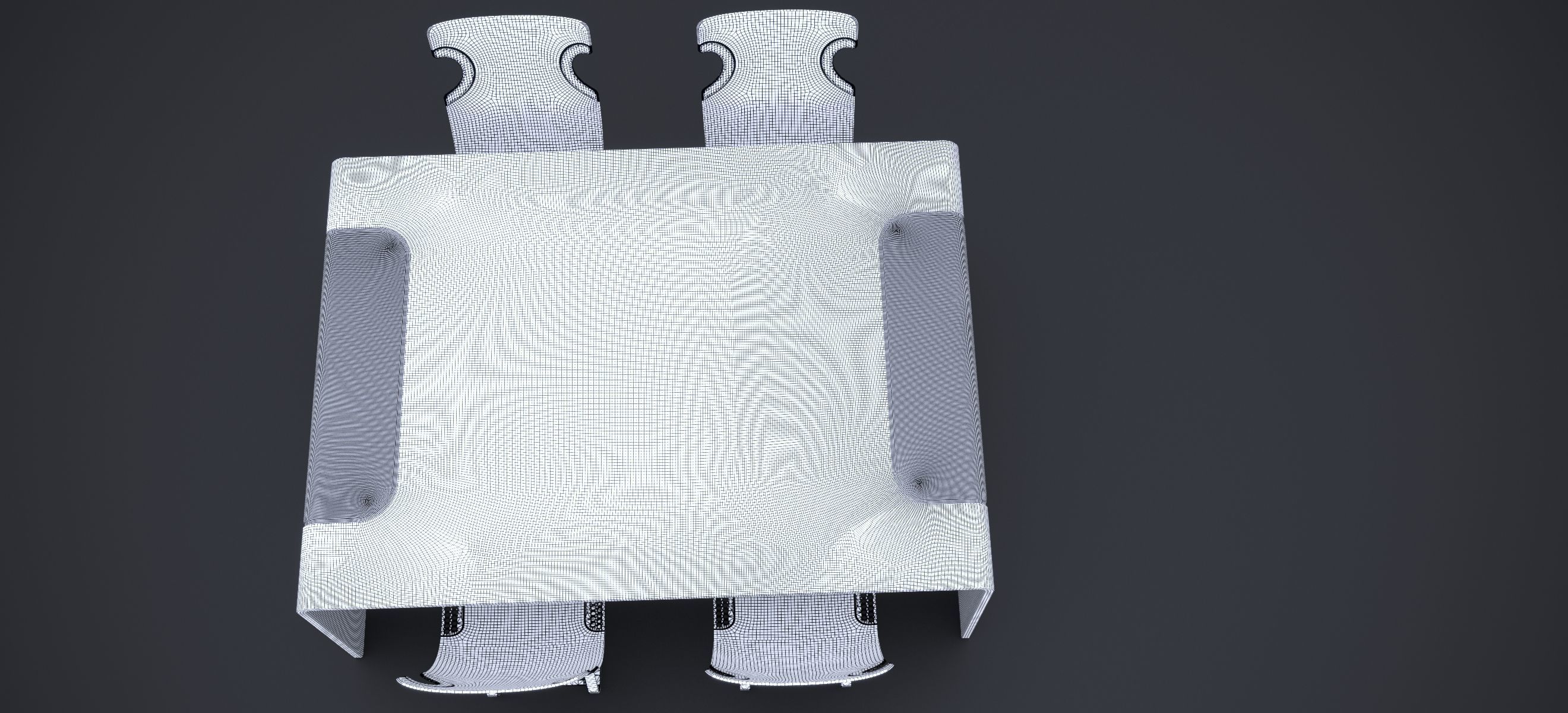 NORDSK DENSKAR DINING ROOM SET 2024 3D model_25