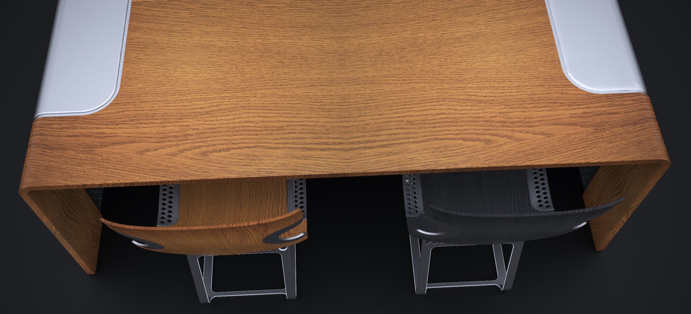 NORDSK DENSKAR DINING ROOM SET 2024 3D model_11