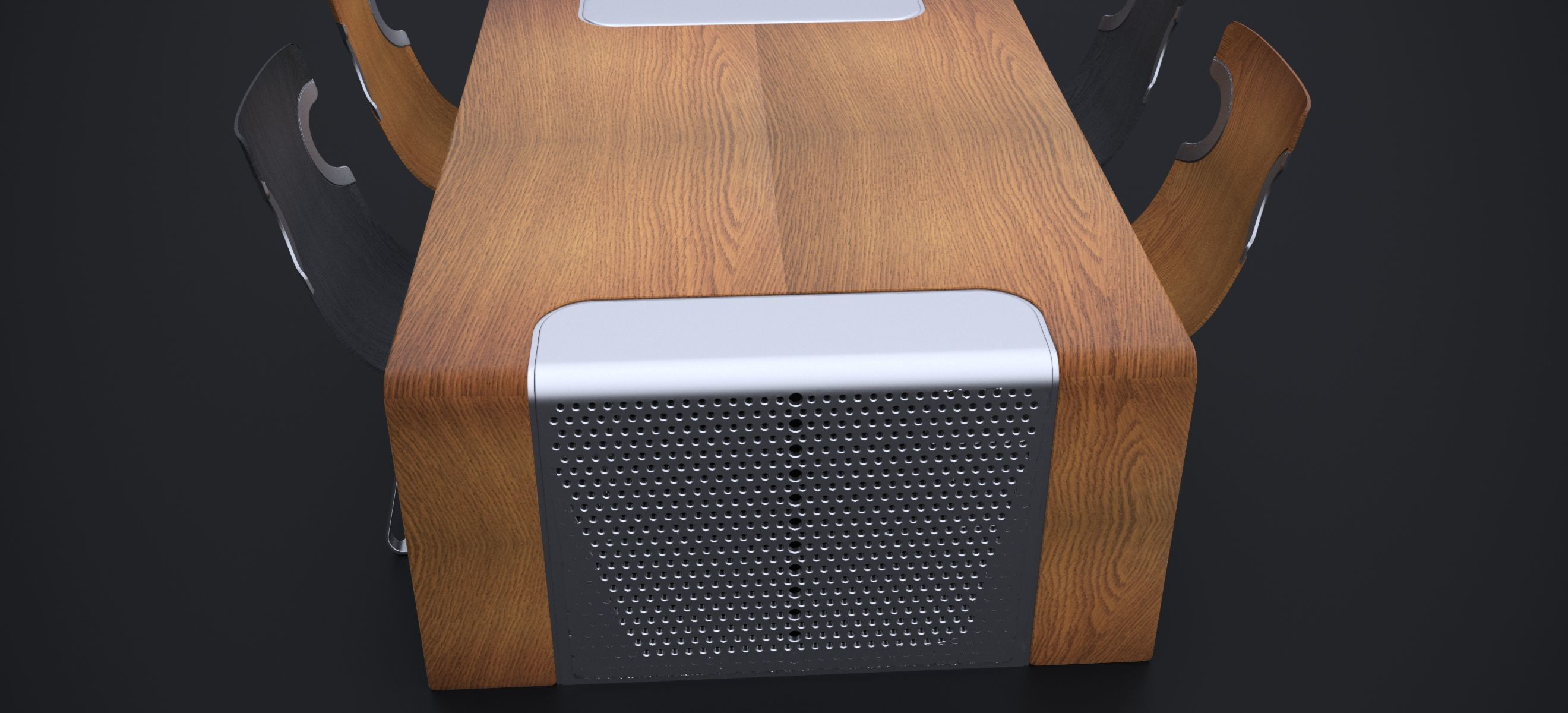 NORDSK DENSKAR DINING ROOM SET 2024 3D model_10