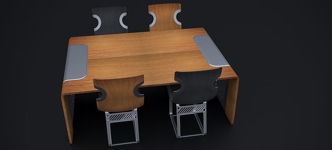 NORDSK DENSKAR DINING ROOM SET 2024 3D model