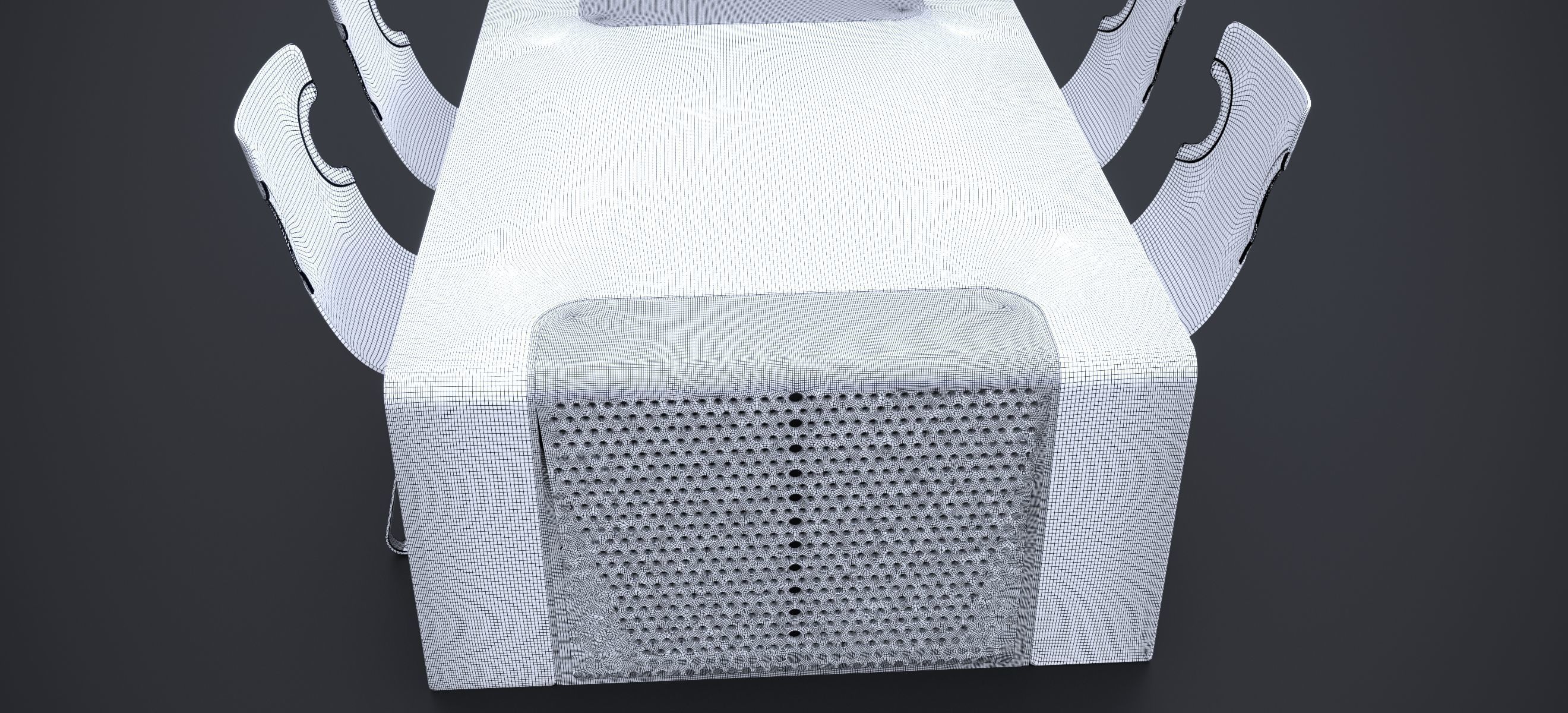 NORDSK DENSKAR DINING ROOM SET 2024 3D model_23