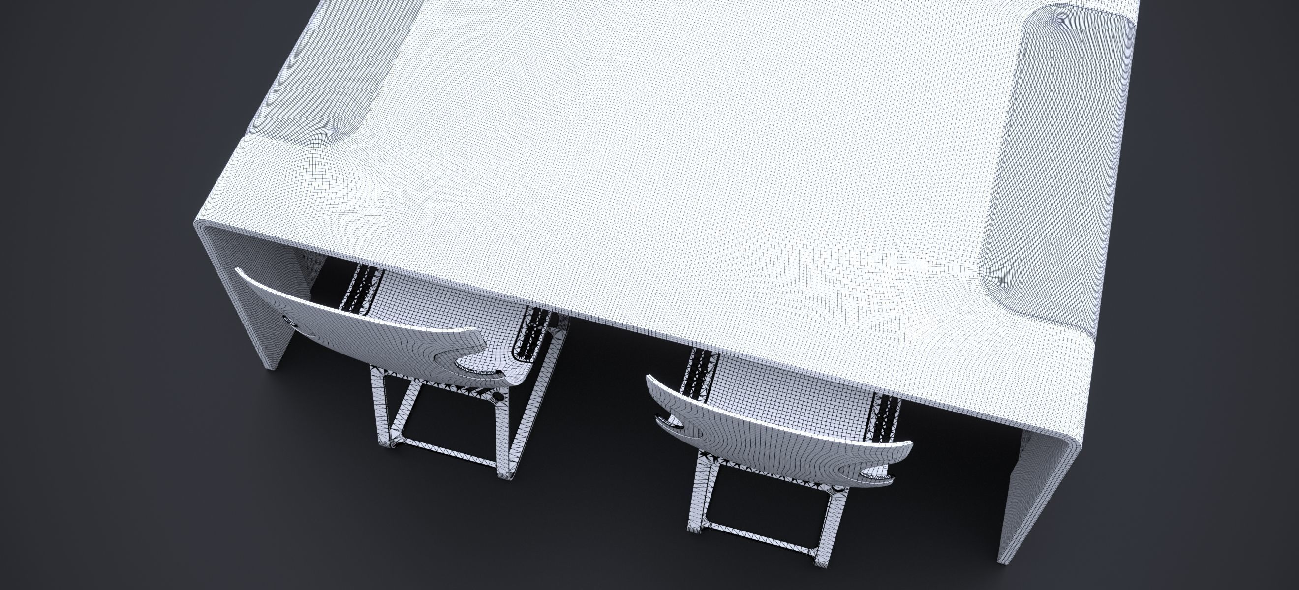 NORDSK DENSKAR DINING ROOM SET 2024 3D model_21