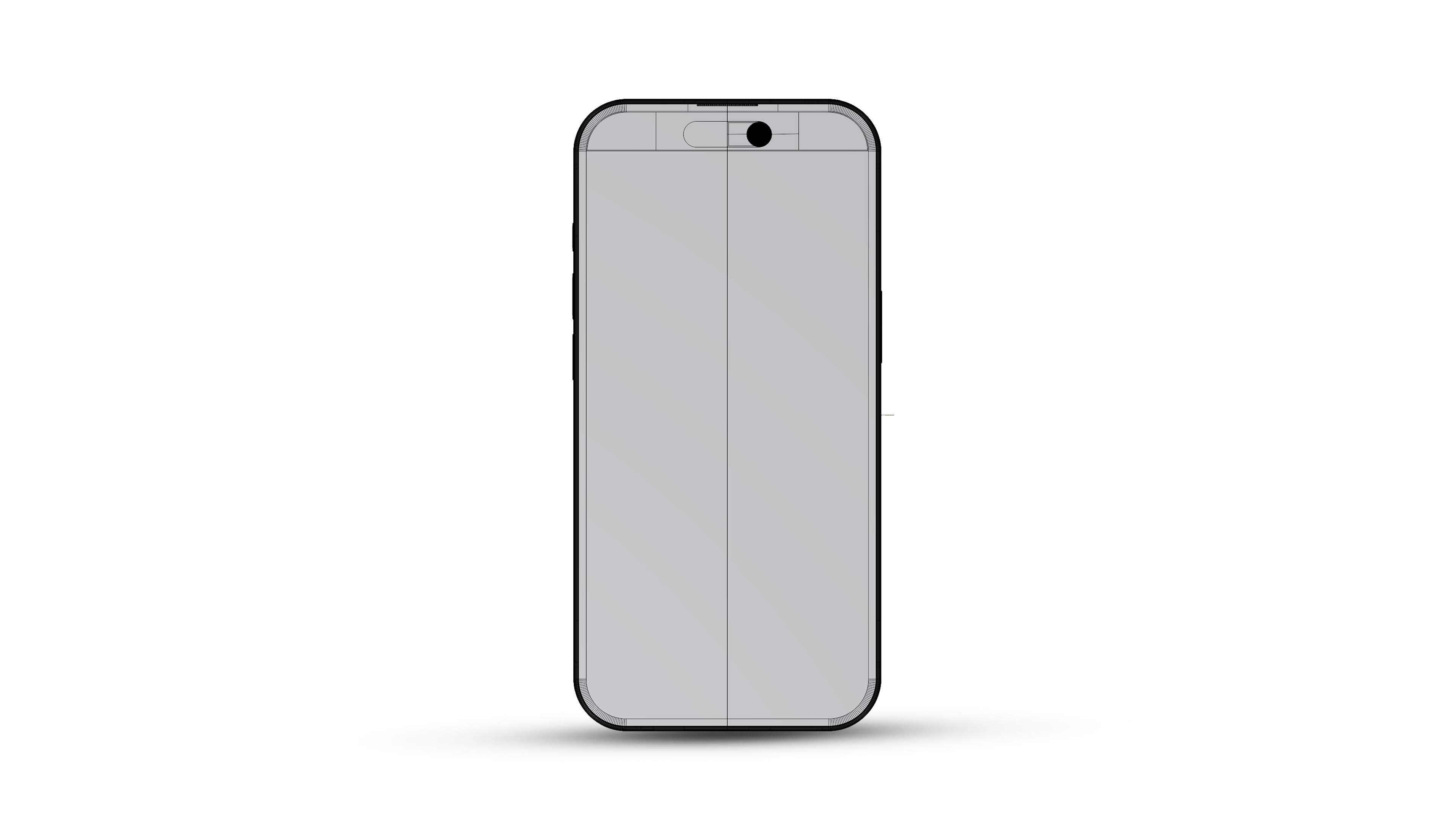 iPhone 16 Pro Max White 3D model_7
