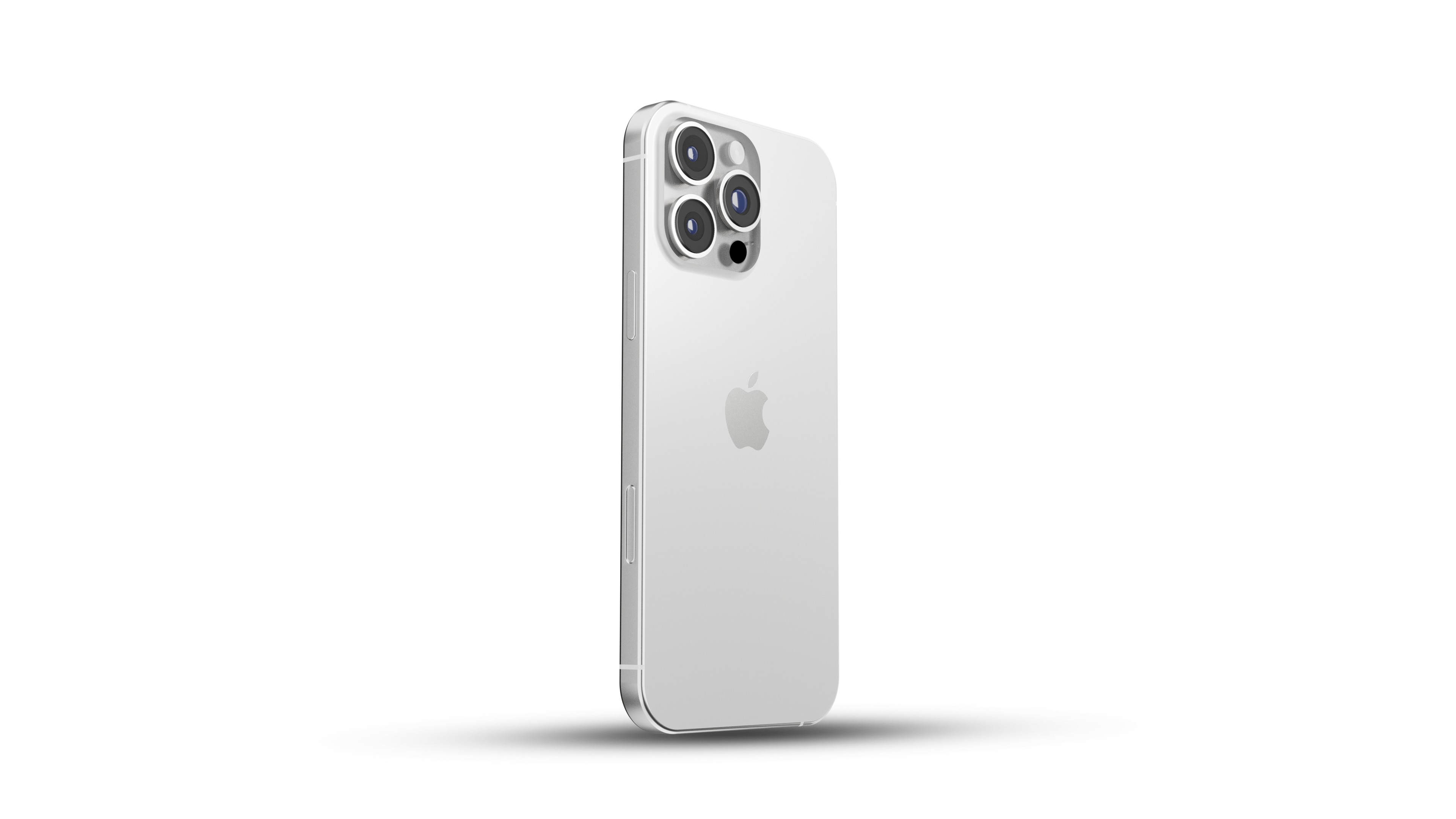 iPhone 16 Pro Max White 3D model_2