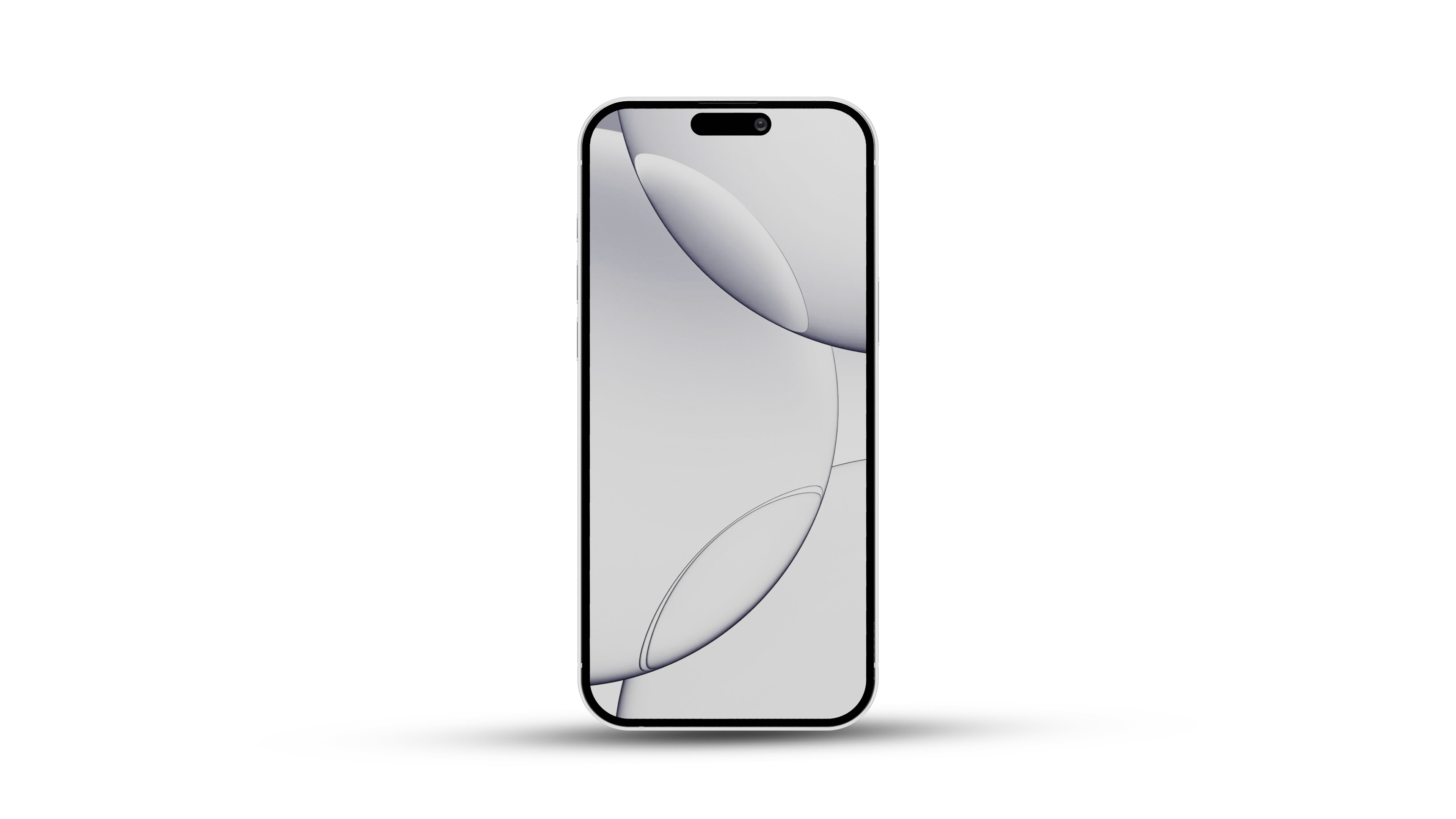iPhone 16 Pro Max White 3D model_3