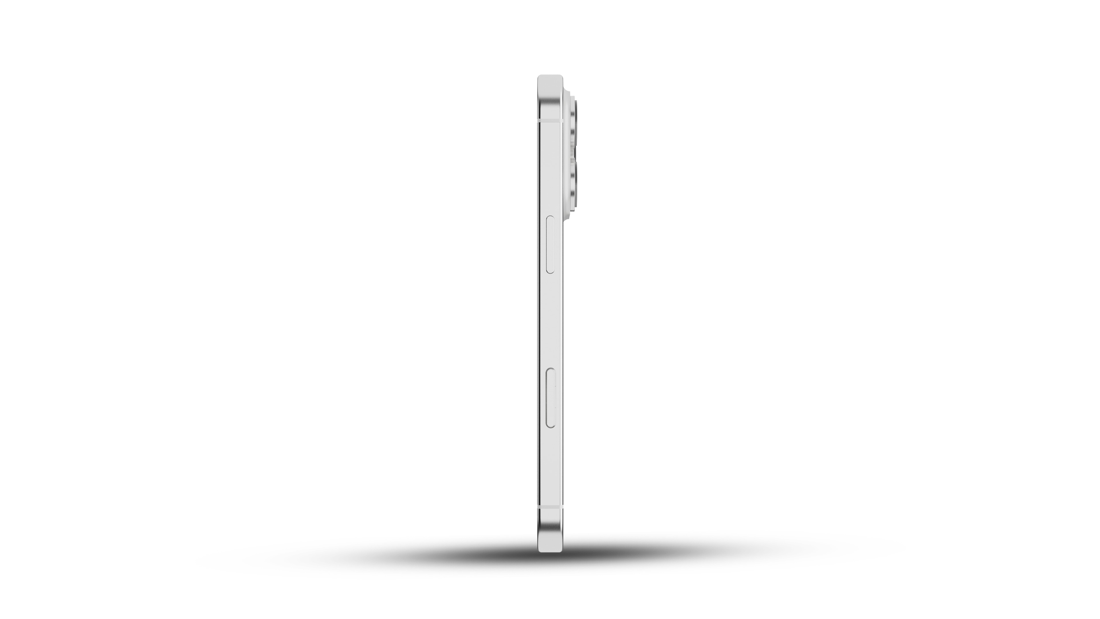 iPhone 16 Pro Max White 3D model_6