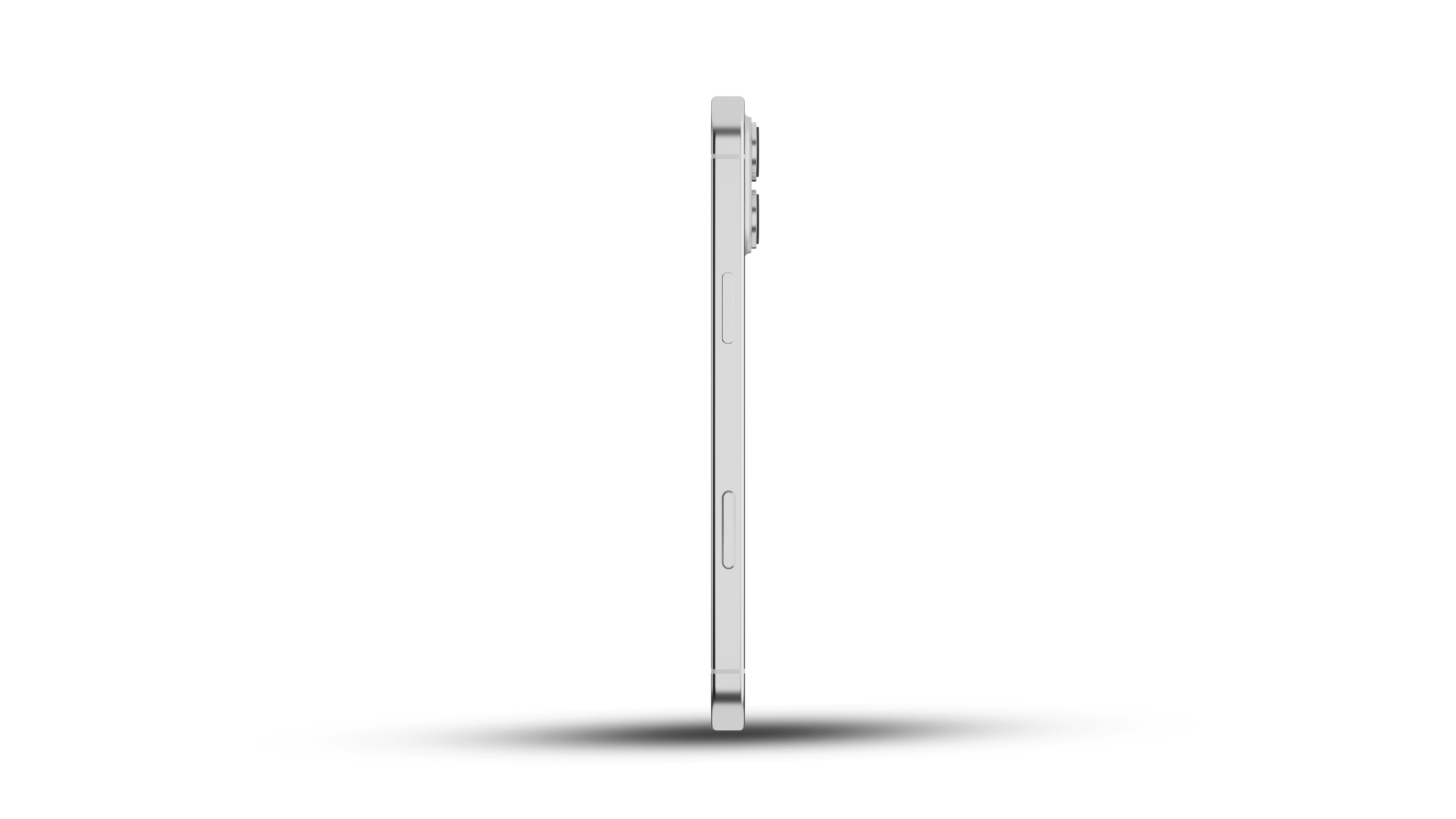 iPhone 16 Plus White 3D model_6