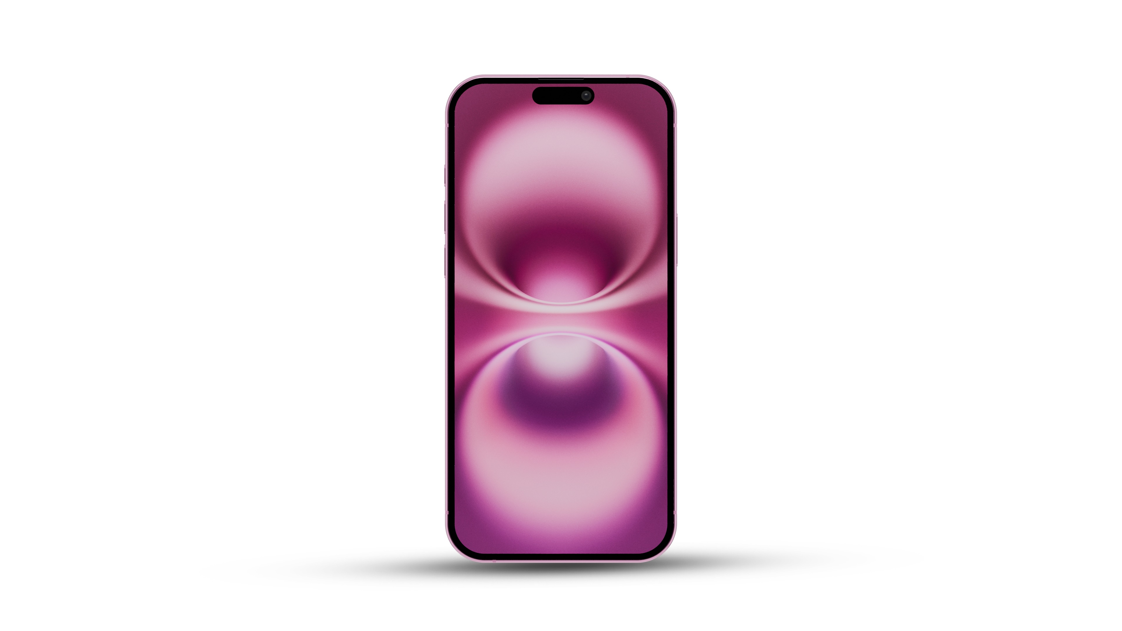 iPhone 16 Plus Pink 3D model_3