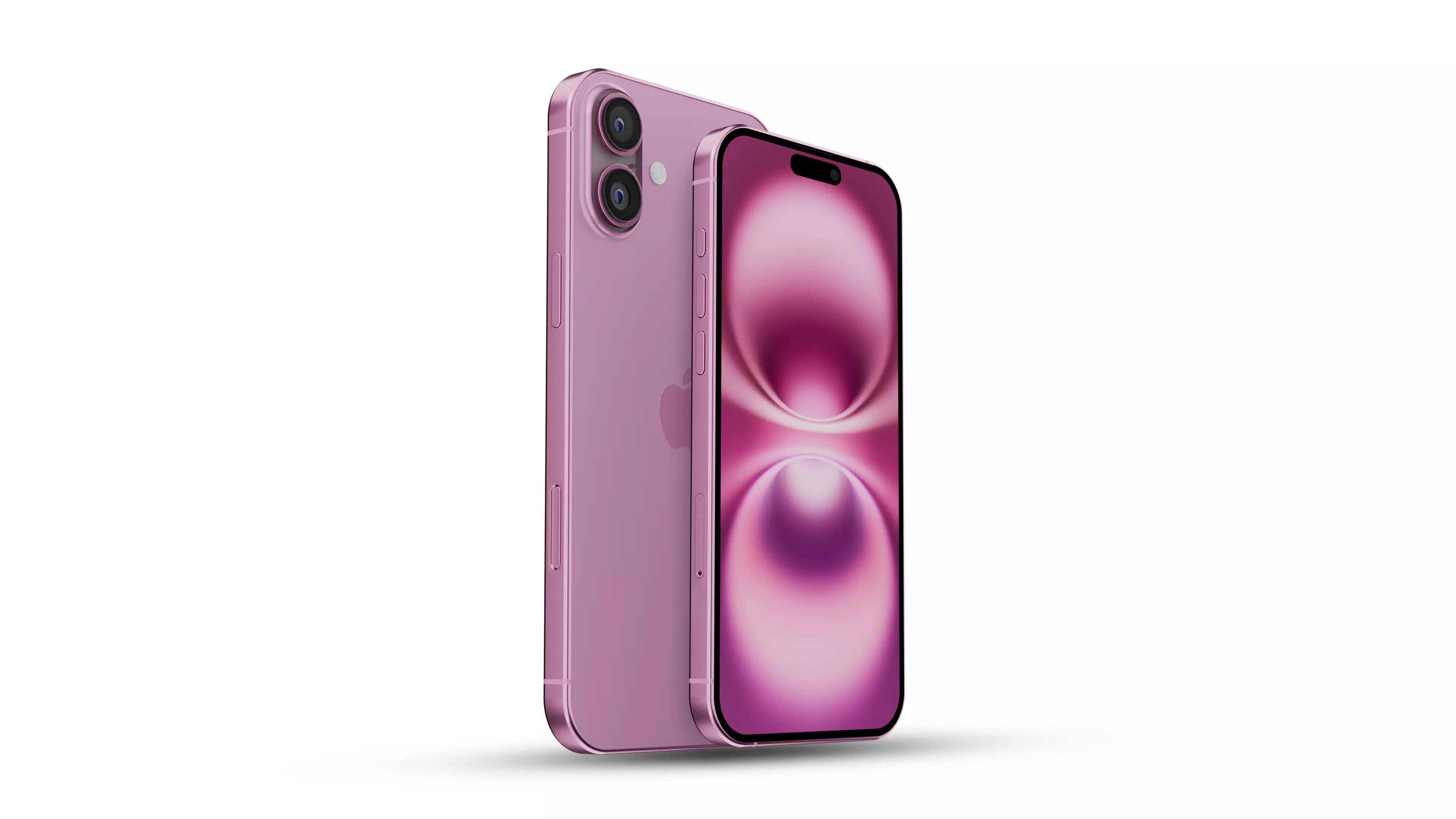 iPhone 16 Plus Pink 3D model_0