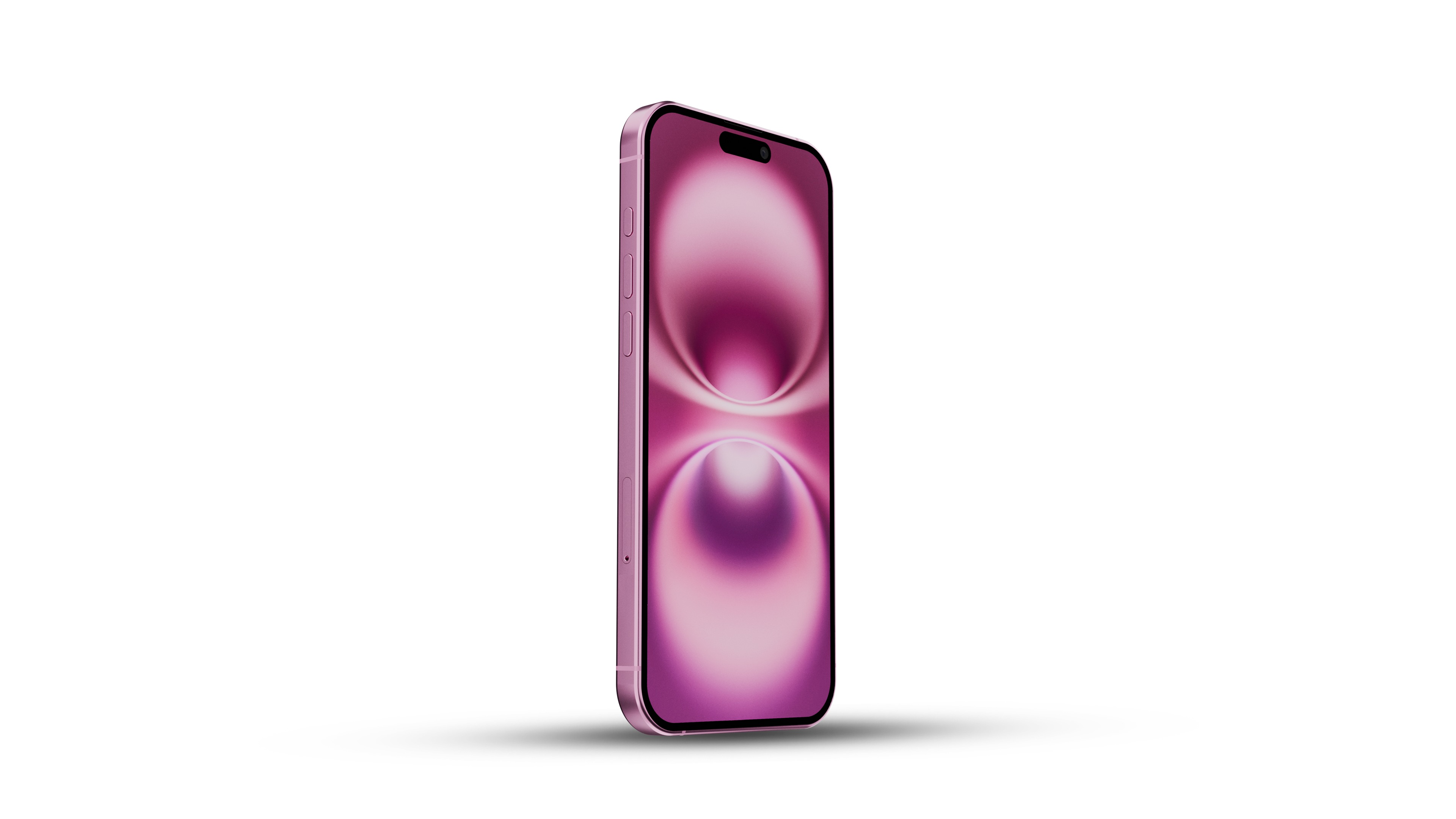 iPhone 16 Plus Pink 3D model_1