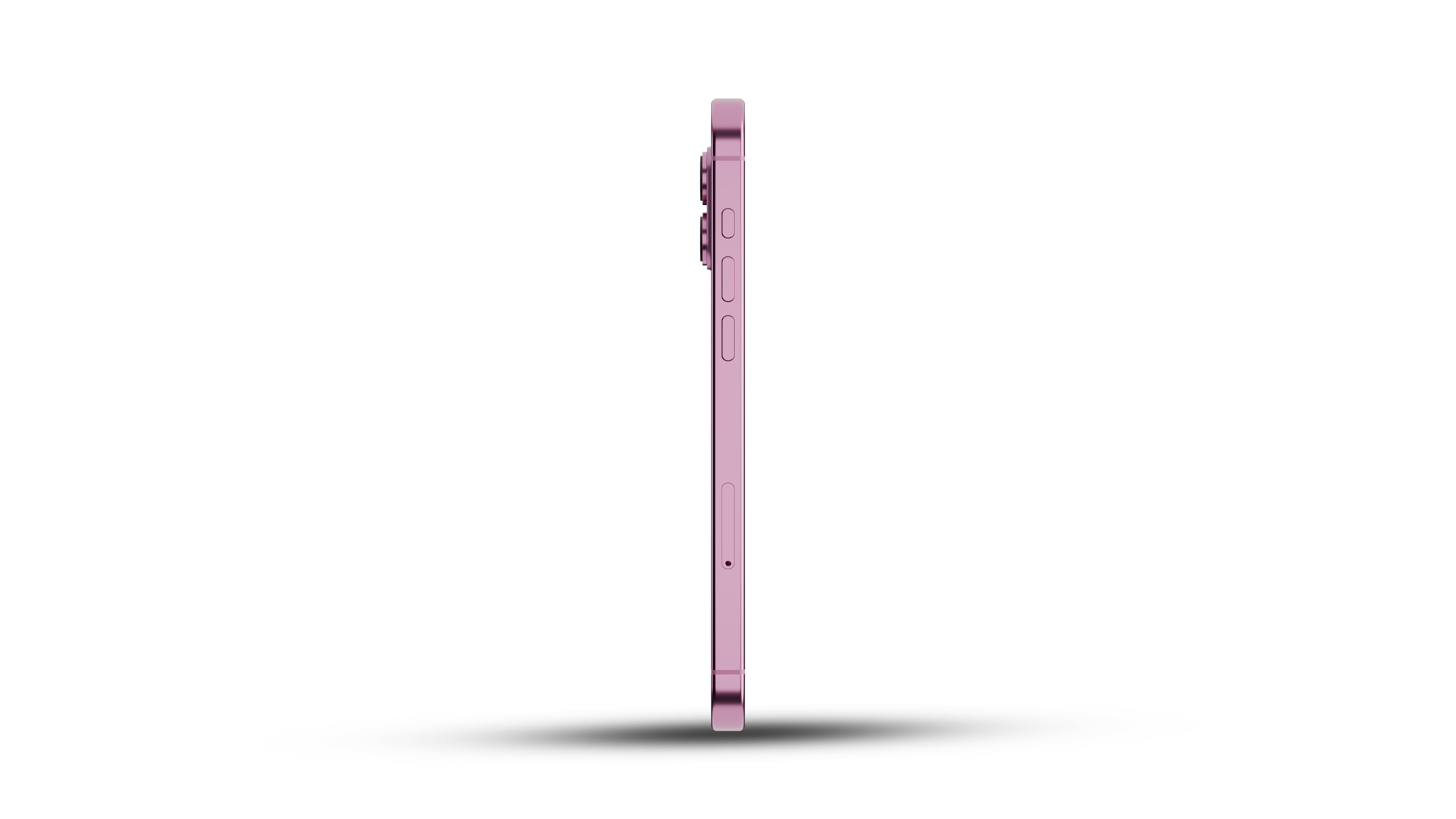 iPhone 16 Plus Pink 3D model_5