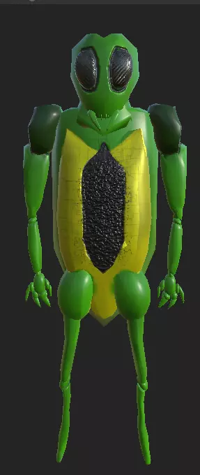 Jewel beetle Free 3D model