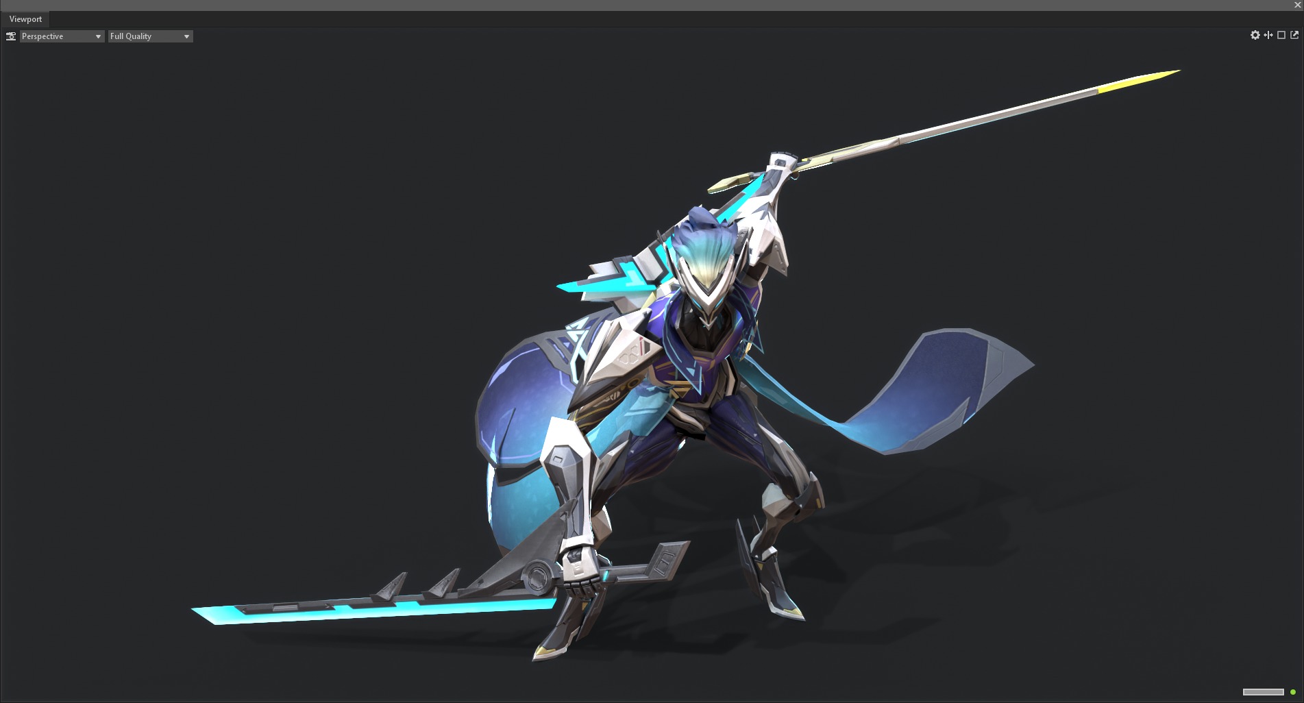 Double-edged assassin 3D model_17