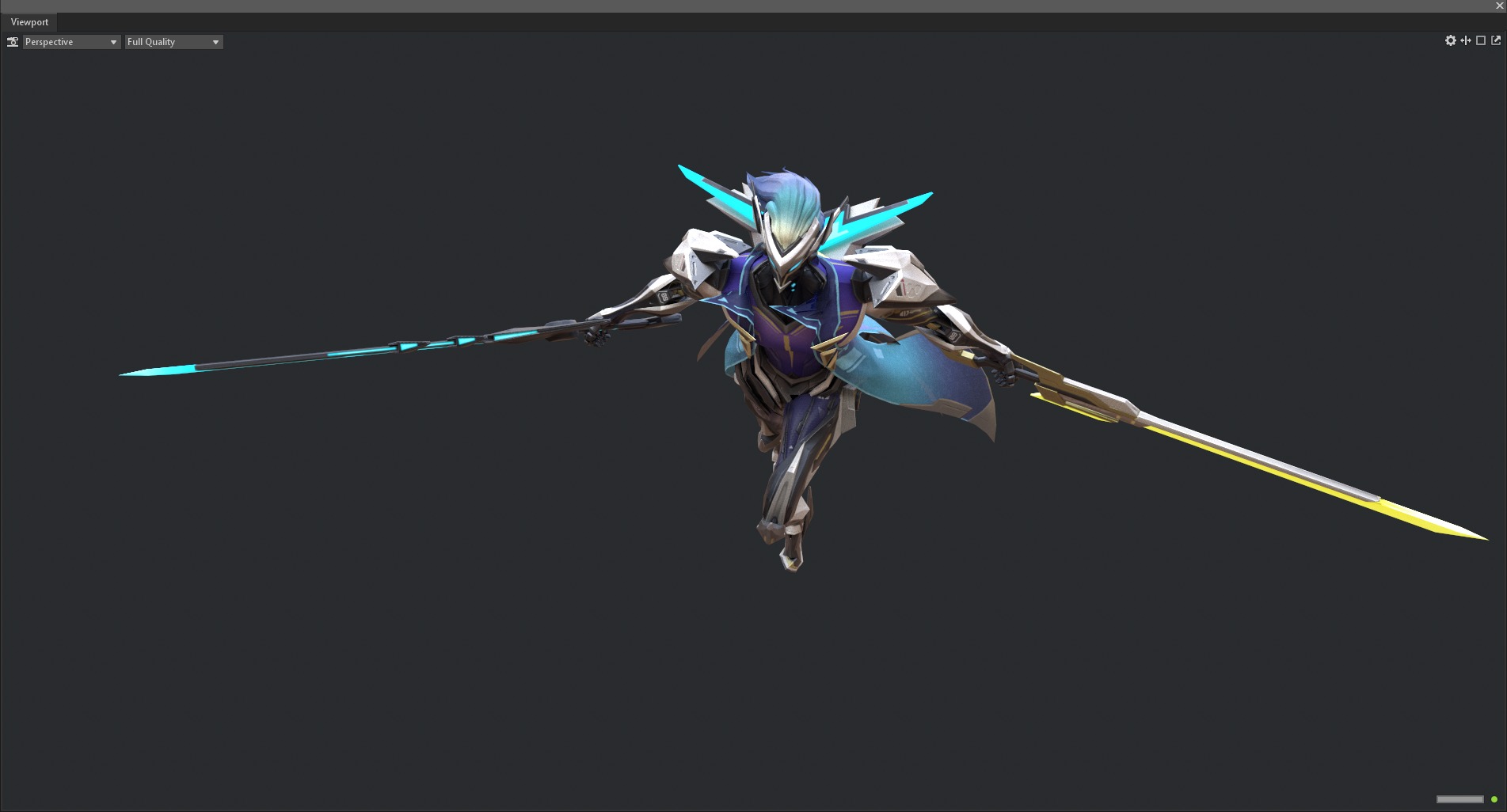 Double-edged assassin 3D model_21