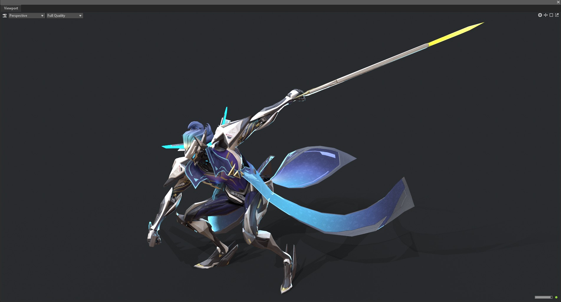 Double-edged assassin 3D model_19