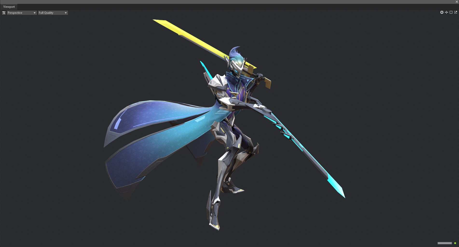 Double-edged assassin 3D model_25