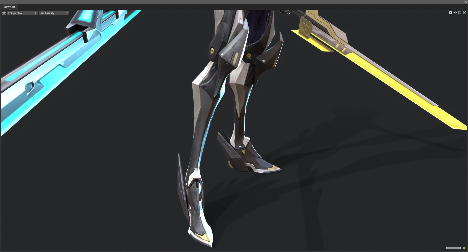 Double-edged assassin 3D model_15