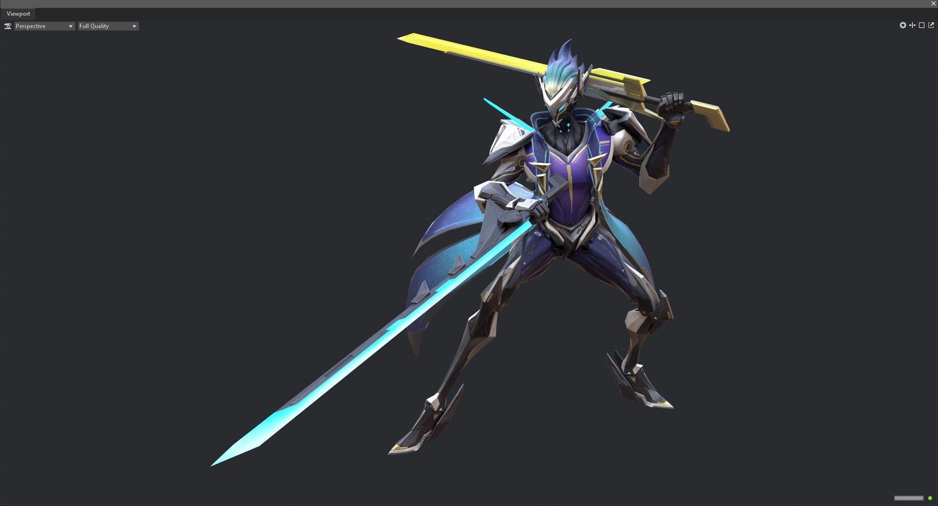 Double-edged assassin 3D model_24