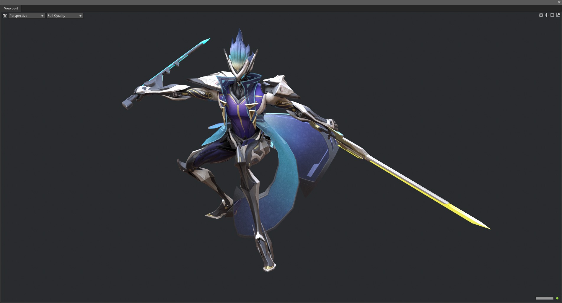 Double-edged assassin 3D model_26