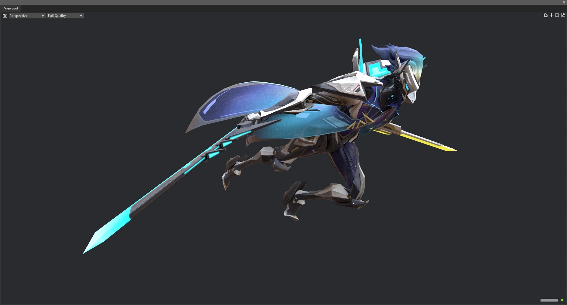 Double-edged assassin 3D model_20