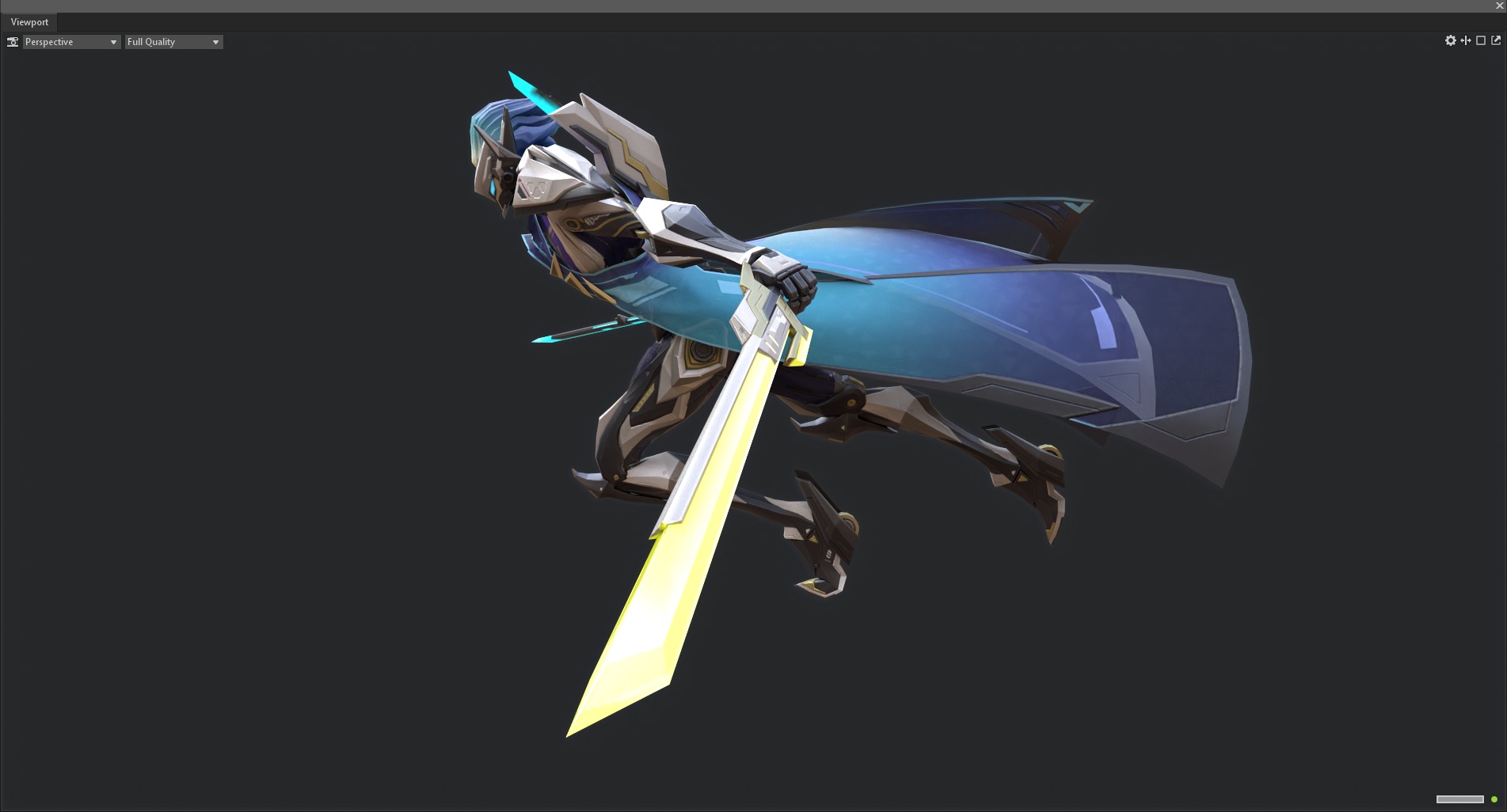 Double-edged assassin 3D model_23