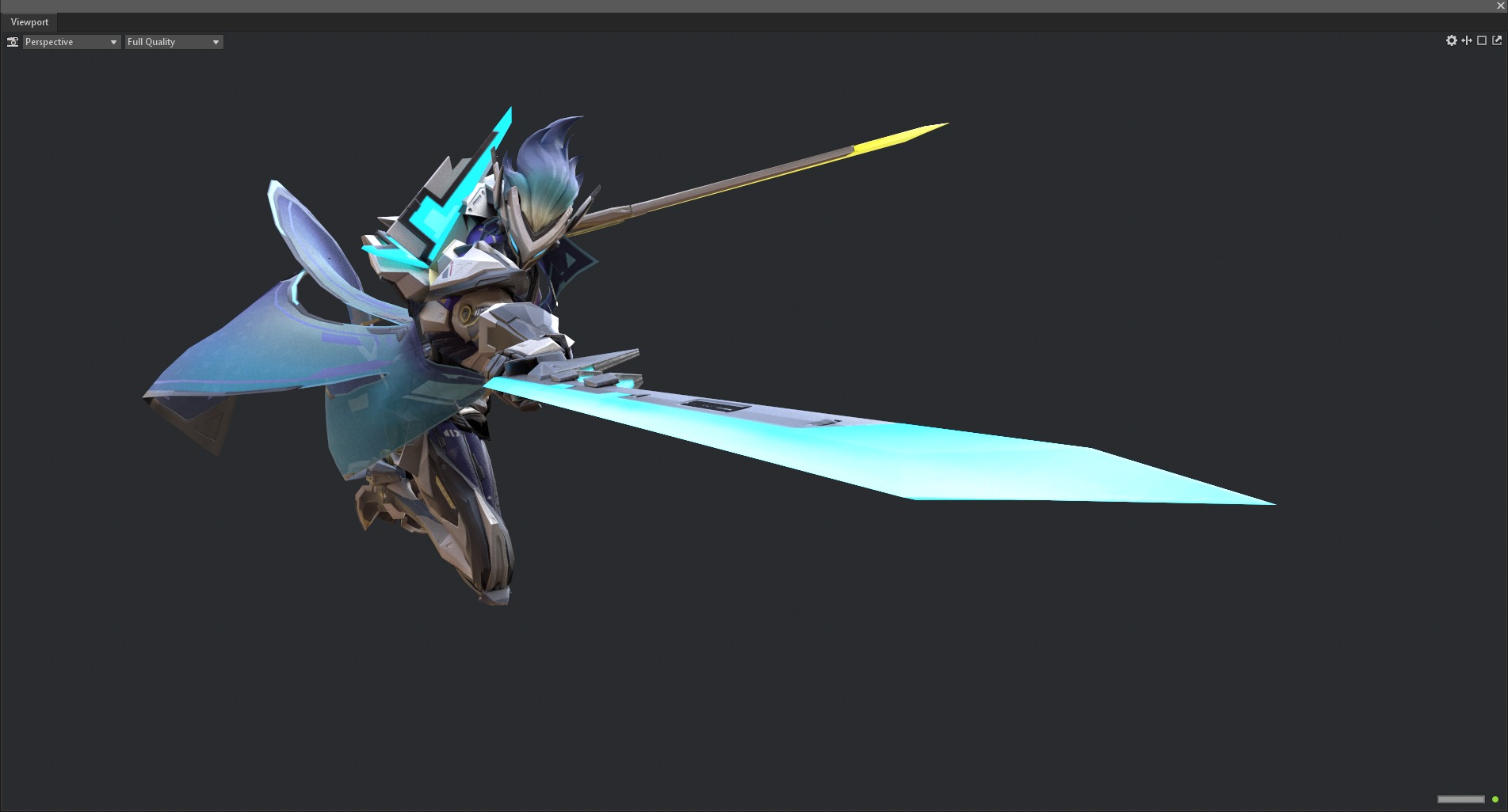 Double-edged assassin 3D model_32