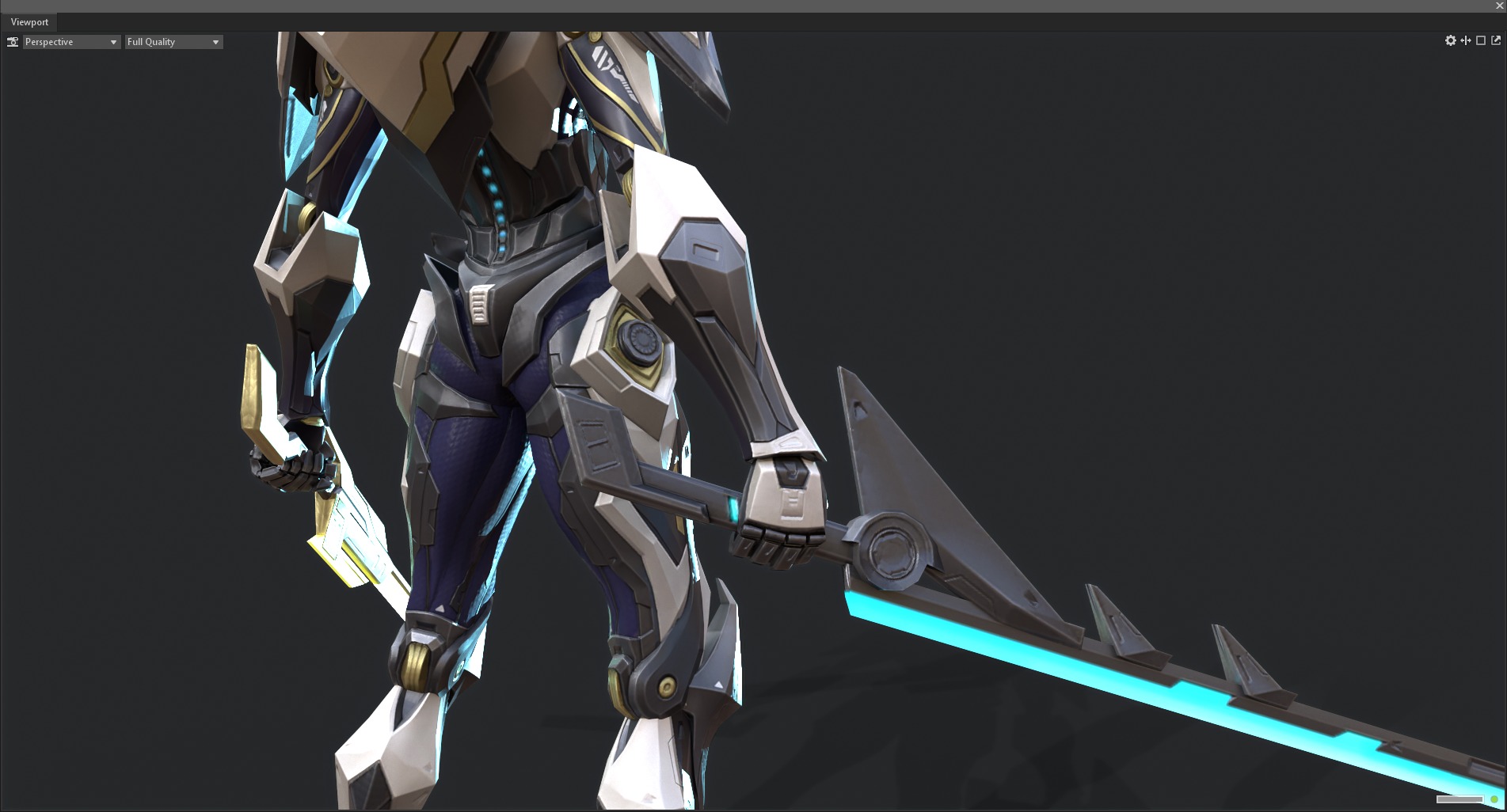 Double-edged assassin 3D model_12