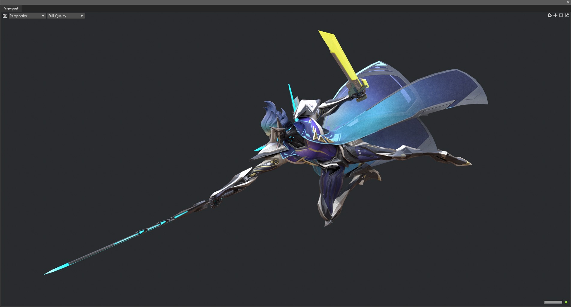 Double-edged assassin 3D model_31