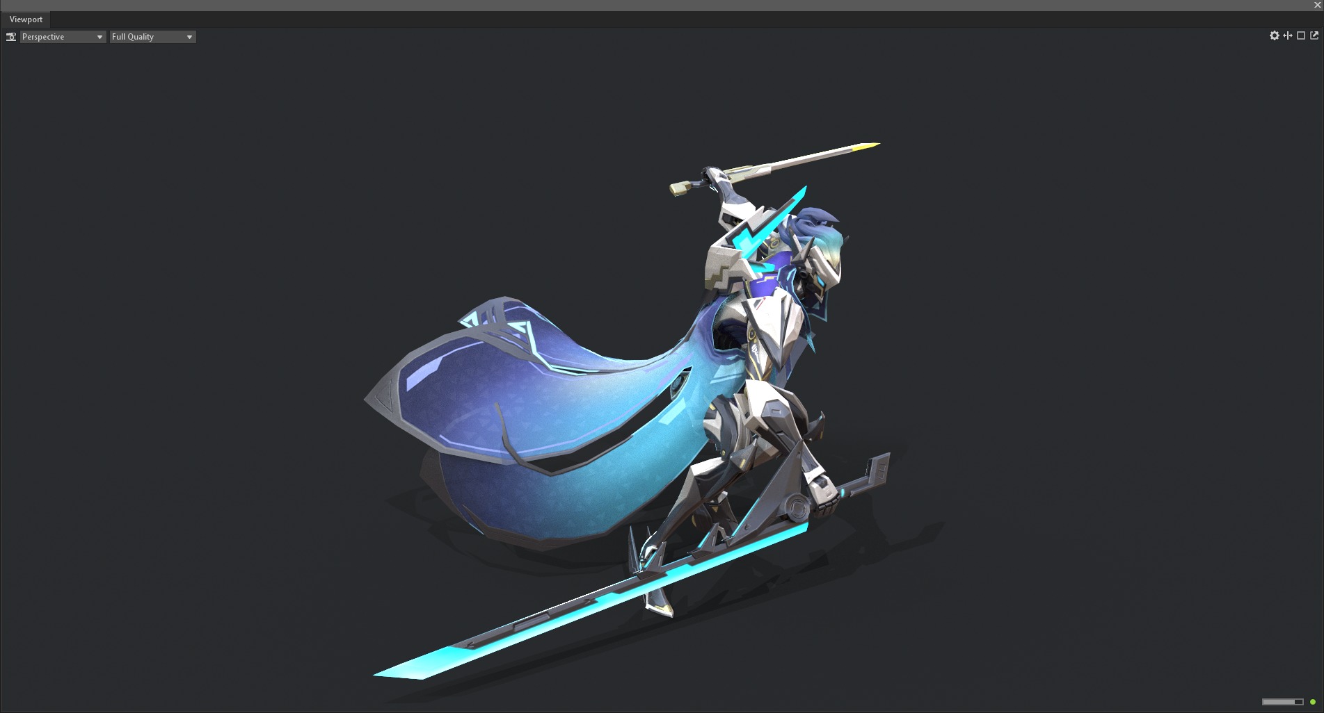 Double-edged assassin 3D model_18