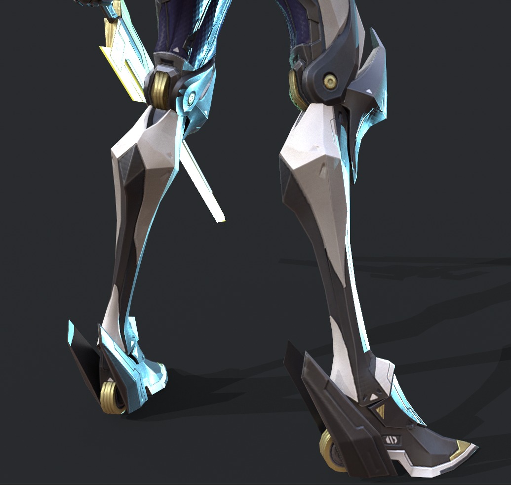 Double-edged assassin 3D model_13